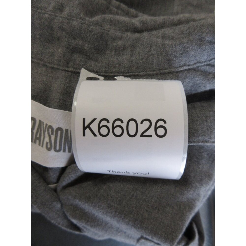 Grayson Frank Eileen Top 3 The Hero Flannel Shirt Hi Low Medium - Picture 11 of 11